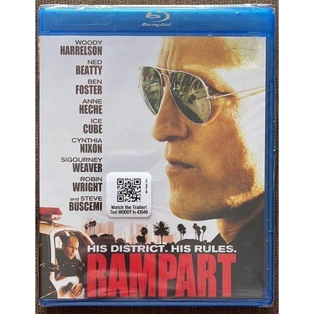 Rampart (Blu-ray, 2012) NEW - Woody Harrelson